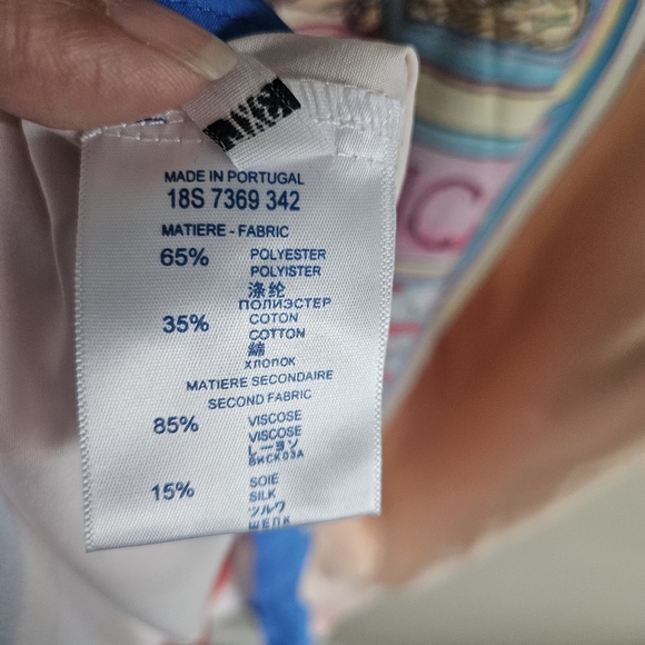 DHGATE Casablanca Vacation Button Down Short Sleeve Top NWT - Picture 13 of 13